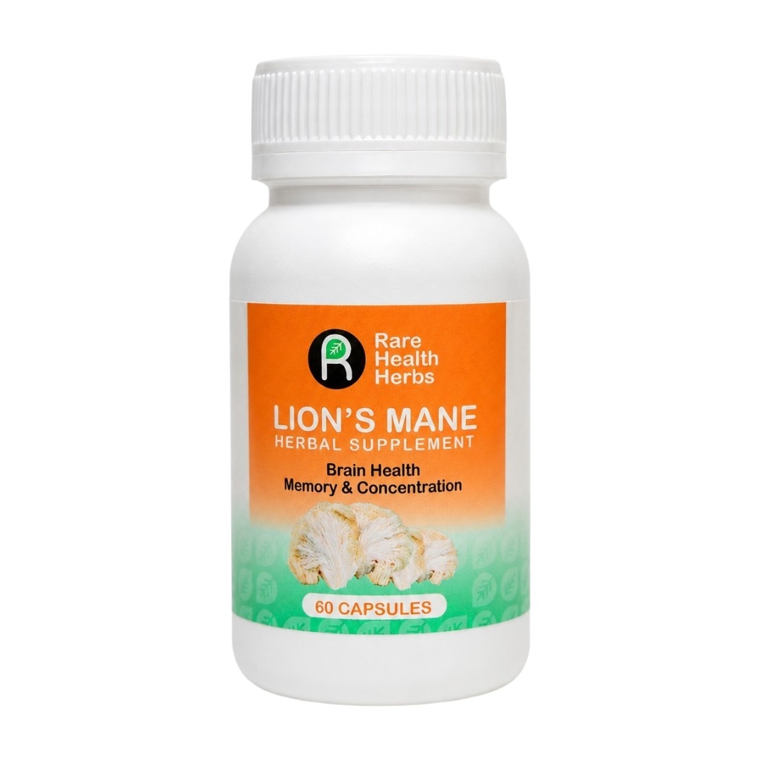 Lion’s Mane Herbal Supplement – 60 Capsules